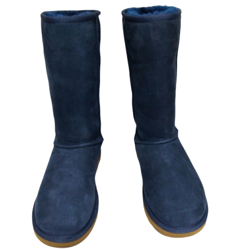 Ugg long boots girls size 5 blue